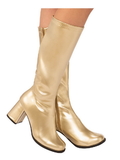 Rubies  Adult GoGo Boot Gold 10