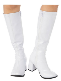Rubies 2000706 White GoGo Boot For Adults - F6