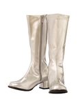 Rubies 2000722/3 Child GoGo Boot Silver 2/3