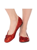 Rubies 278392 Adult Red Glitter Shoe 8