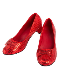 Rubies 278422 Red Sequin Child Pump 13-1