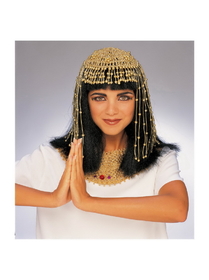 Ruby Slipper Sales 49195 Cleopatra Gold Mesh Headpiece - NS