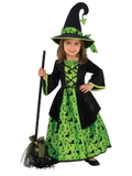 Rubies 278683 Girls Green Witch Costume XS