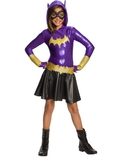 Ruby Slipper Sales 641070M Girls Batgirl Hoodie Dress - M