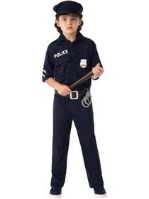 Rubies 700068L Childs Police Costume - L