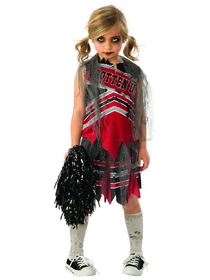 Rubies 700096S Dark Cheerleader Girls Costume - S