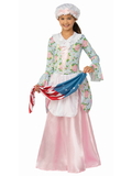 Rubies 700098M Girls Patriotic Colonial Costume - M
