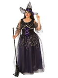 Rubies 279669 Curvy Midnight Witch Costume PLUS