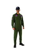 Ruby Slipper Sales 821157L Deluxe Mens Top Gun Costume - L