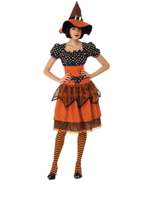 Ruby Slipper Sales 821018M Polka Dot Witch Womens Costume - M