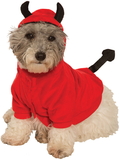 BuySeasons Devil Hoodie Pet Costume