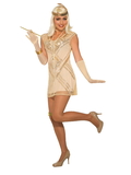 Ruby Slipper Sales 81025 Beaded Flapper Costume For Women - XSSM
