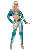 Ruby Slipper Sales 81100 Space Warrior Queen Costume For Women - ML