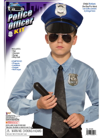 Ruby Slipper Sales 81995 Kid's Police Officer Costume Kit - NS