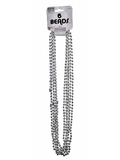 Forum Novelties 280902 Silver Bead Necklace (One Size)