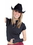 Ruby Slipper Sales 71685 Black Cowboy Hat Costume Accessory - NS