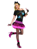 Fun World 281858 80s Pop Party Adult Costume S/M