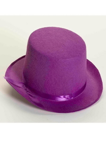 Ruby Slipper Sales 67646 Purple Deluxe Top Hat - NS