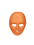 Ruby Slipper Sales 71517 Face Mask Orange - NS