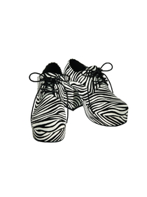 Rubies 2002061011 Mens Zebra Pimp Platform Shoes - M