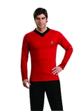 Ruby Slipper Sales 888984L Men's Deluxe Star Trek Classic Red Shirt - L