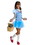 BuySeasons 610152M Dorothy Hooded Tutu Kids Dress Costume (M)