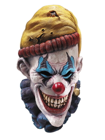Ruby Slipper Sales 67121NS Latex Mask - Insano The Clown - Adult Costume Accessory - NS