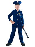 Police Officer Kids Costume - S