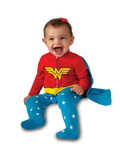 Ruby Slipper Sales 8876070-6 Wonder Woman Infant Romper Costume - NWBN