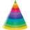 Creative Converting 126899 Rainbow Adult Party Hat (8)