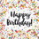 Creative Converting 126915 Sprinkles Happy Birthday Luncheon Napkin (16) - NS
