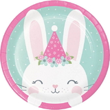 1st Birthday Bunny Plate 7