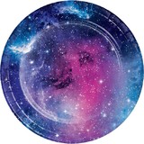 Creative Converting 301035 Galaxy Party Plate 7 Dessert Plate (8)
