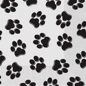 Creative Converting  127118  Paw Print Lunch Napkins (16), NS