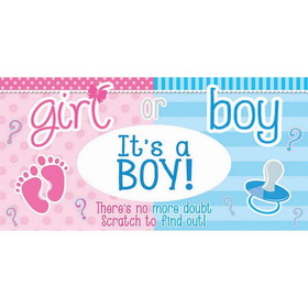 Ruby Slipper Sales 127430 Gender Reveal Lotto Tickets- It's a Boy (12)