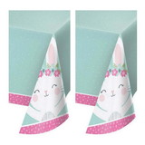 128117 1st Birthday Bunny Plastic Tablecovers 54