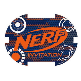 8 Nerf Party - Invitations (8)