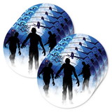 129460 Zombie Party Decor Lunch Plates (24) - NS