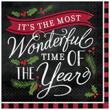 Amscan 129539 Most Wonderful Time of The Year Lunch Napkins (16)