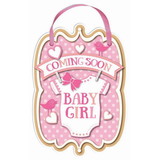 Ruby Slipper Sales 130764 Baby Girl Coming Soon Sign