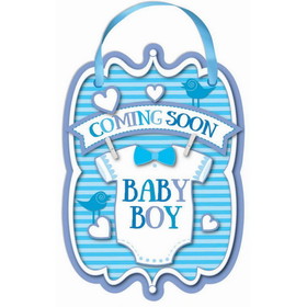 Ruby Slipper Sales 130771 Baby Boy Coming Soon Sign