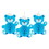 Ruby Slipper Sales 130773 It's A Boy Honeycomb Bears (3) - NS