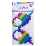 Ruby Slipper Sales 130832 Rainbow Unicorn Glasses (2) - NS