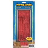 Ruby Slipper Sales 306880 Red Tinsel Doorway Curtain - NS