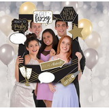 Amscan 131051 Happy New Year Customizable Giant Photo Frame