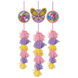 Amscan 131528 Rainbow Butterfly Unicorn Kitty Hanging Tassel Decorations (3)