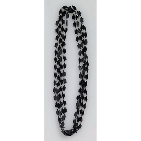 Ruby Slipper Sales BB67708 Black Graduation Beads (4 pack) - NS