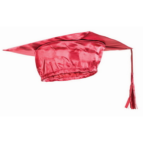Ruby Slipper Sales BB80096 Red Graduation Adult Cap - One-Size - NS
