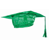 Ruby Slipper Sales BB80098 Green Graduation Adult Cap - One-Size - NS