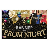 Forum Novelties 308860 Prom Night Gold Letter Banner